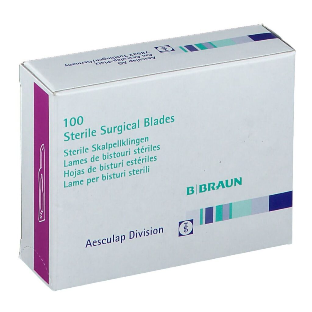 تیغ جراحی بیستوری برند B.Braun آلمان
