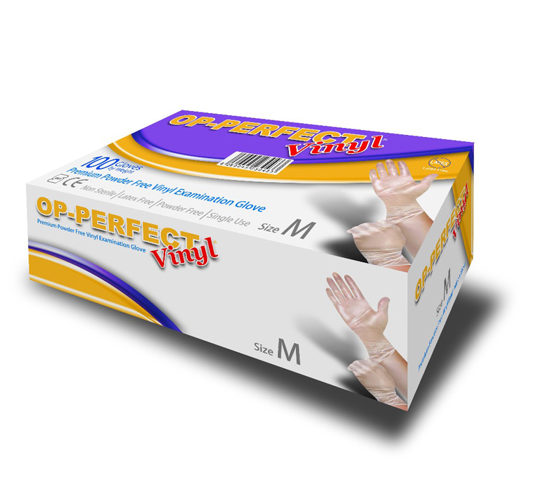 دستکش معاینه وینیل اپی پرفکت حریر OP-Perfect