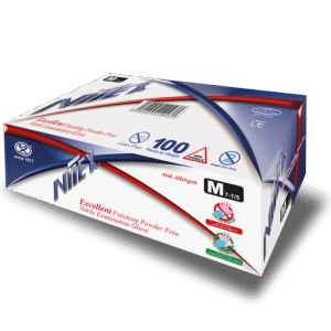 دستکش نیتریل بدون پودر اوپی نیتکس OP perfect Nitex