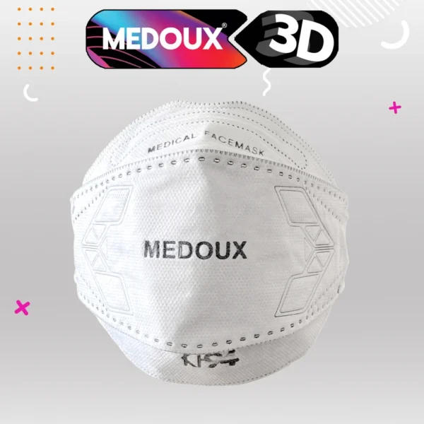 ماسک تنفسی مداکس مدل سه بعدی پنج لایه کد 3D kf94 بسته 25 عددی.