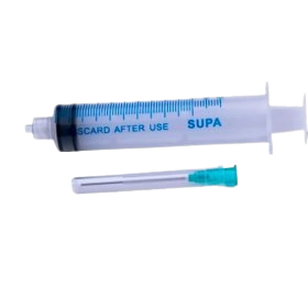 سرنگ سوزن متحرک لوئرلاک 20ml سه تکه با سرسوزن G23